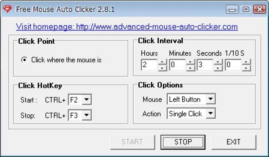 تحميل free mouse auto clicker